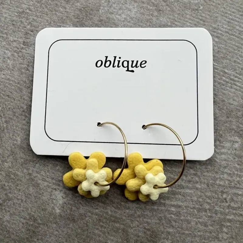 Pendientes personalizados de Oblique